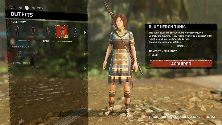 How to get - Finish a main mission - The Hidden City - All Laras outfits in Shadow of the Tomb Raider - Equipment - Shadow of the Tomb Raider Game Guide