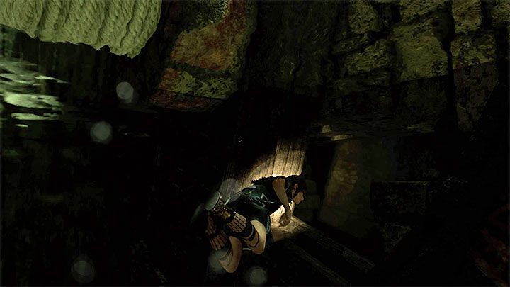 The mechanism is partially blocked - Exploring of the temple - Eye of the Serpent; Empty-Handed - Mountain Temple Cenote - Shadow of the Tomb Raider Game Guide