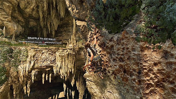 Once again jump onto a small, vertical climbing wall and jump from it on a sloping wall - Finding Unuratu in the temple of Kukulkan - Rebellion Lives - The Hidden City - return - Shadow of the Tomb Raider Game Guide