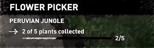 If you want to finish the Flower Picker challenge you have to collect 5 blue plants - Challenges in Peruvian Jungle | Secrets in Shadow of the Tomb Raider - Peruvian Jungle - Shadow of the Tomb Raider Game Guide