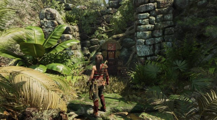 You will find this mural during a mission - Murals in Peruvian Jungle | Secrets in Shadow of the Tomb Raider - Peruvian Jungle - Shadow of the Tomb Raider Game Guide