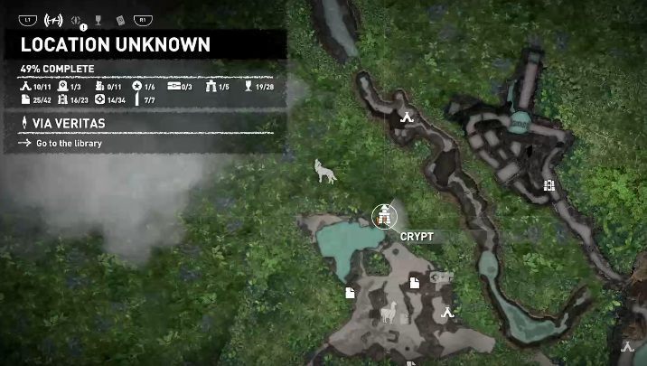 To complete this challenge you must explore all 4 crypts available in The Hidden City location - Challenges in The Hidden City | Secrets in Shadow of the Tomb Raider - The Hidden City - Shadow of the Tomb Raider Game Guide