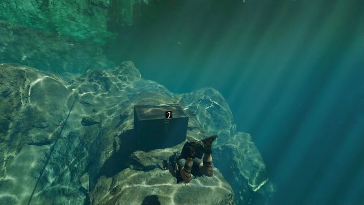 In underwater of the Cenote location you will find 5 sunken chests - Challenges in Cenote | Secrets in Shadow of the Tomb Raider - Cenote - Shadow of the Tomb Raider Game Guide