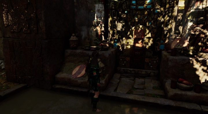 Golden Days is a mural that you may find just after the whole riddle in the Trail of the Eagle - Murals in Trial of the Eagle | Secrets in Shadow of the Tomb Raider - Trial of the Eagle - Shadow of the Tomb Raider Game Guide