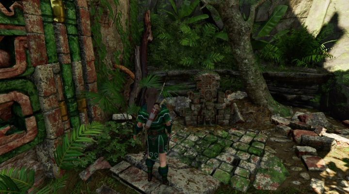 Before you start the puzzle in this location you can find a mural - Murals in Trial of the Eagle | Secrets in Shadow of the Tomb Raider - Trial of the Eagle - Shadow of the Tomb Raider Game Guide