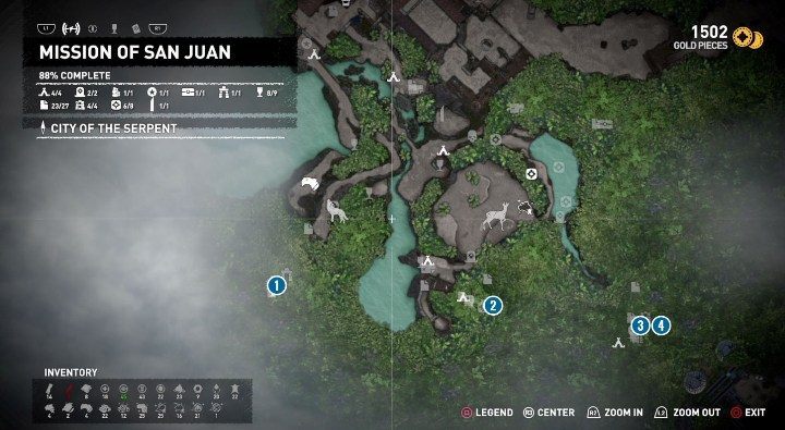 1 - Murals in Mission of San Juan | Secrets in Shadow of the Tomb Raider - Mission of San Juan - Shadow of the Tomb Raider Game Guide