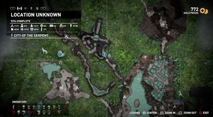 1 - Murals in The Hidden City | Secrets in Shadow of the Tomb Raider - The Hidden City - Shadow of the Tomb Raider Game Guide