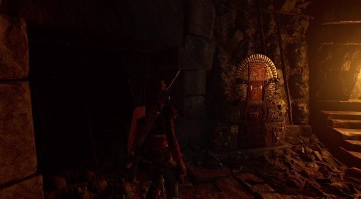 To the west of the camp you will find a mural - Murals in The Hidden City | Secrets in Shadow of the Tomb Raider - The Hidden City - Shadow of the Tomb Raider Game Guide