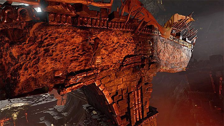 Although the path through the City of the Serpent is linear, you will have to watch out so you dont fall down - Exploration of the city and the final boss - City of the Serpent - The finale - City of the Serpent - Shadow of the Tomb Raider Game Guide