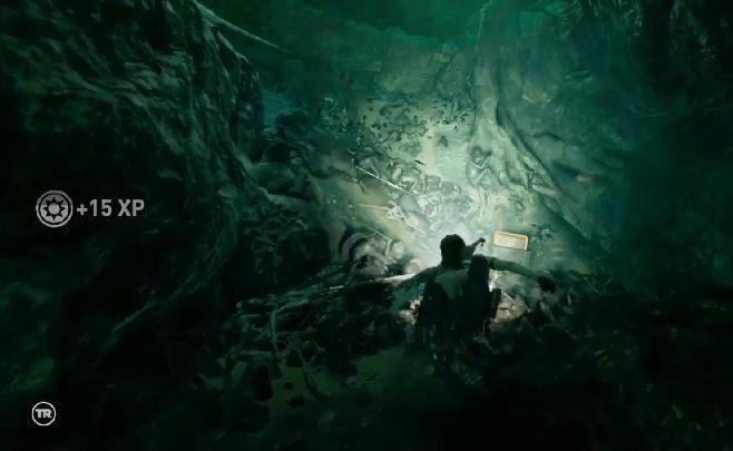 Knights Morion (2) - jump into the water to find this relic (one of the jumps related to High Diving challenge) - Documents and relics in Cenote | Secrets in Shadow of the Tomb Raider - Cenote - Shadow of the Tomb Raider Game Guide