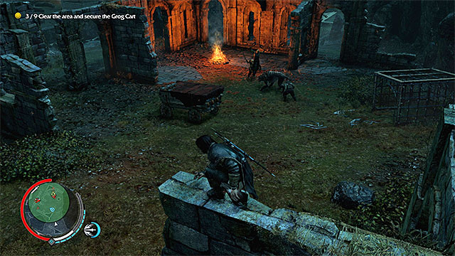 You can set the caragors on the orcs - 10: The Dark Monument | Main missions - Main missions - Middle-earth: Shadow of Mordor Game Guide