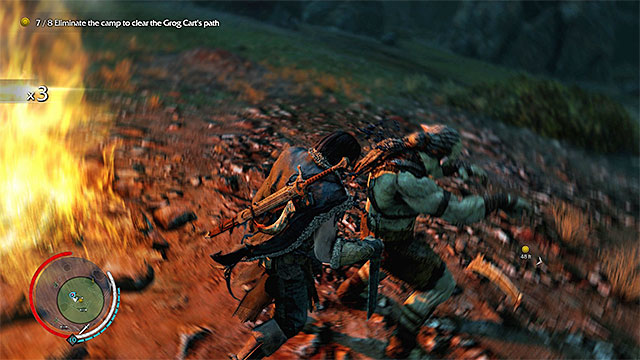 Clear the next encampment of the enemy forces - 10: The Dark Monument | Main missions - Main missions - Middle-earth: Shadow of Mordor Game Guide