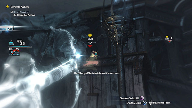 Stop pushing the cart, as soon as more archers arrive - 10: The Dark Monument | Main missions - Main missions - Middle-earth: Shadow of Mordor Game Guide