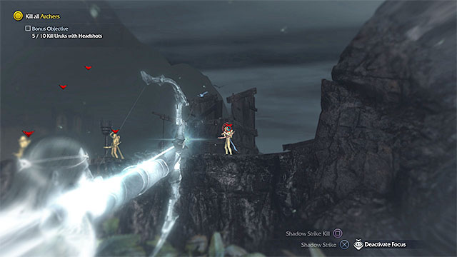 Aim at the heads of the opponents - A Elbereth Gilthoniel (bow) | Weapon Missions - Weapon Missions - Middle-earth: Shadow of Mordor Game Guide