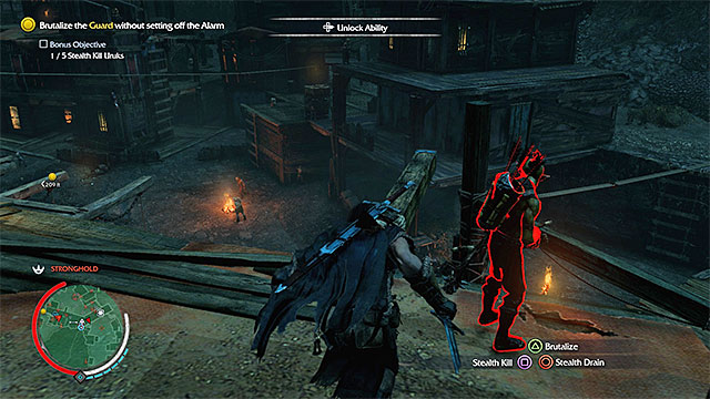 Execute stealth kills on the orcs along your path to the destination point - Display of Power (dagger) | Weapon Missions - Weapon Missions - Middle-earth: Shadow of Mordor Game Guide