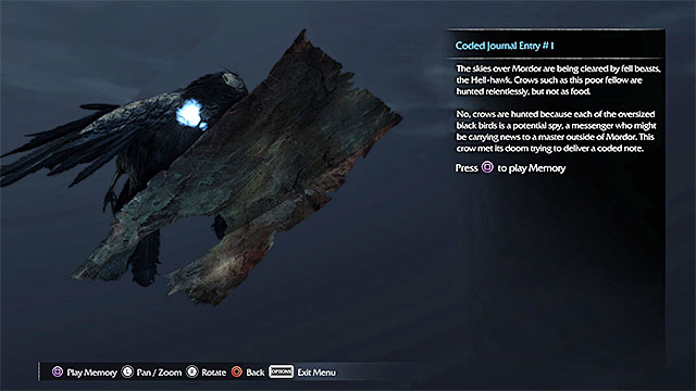 This artifact is on one of the higher ledges in the ruins - List of artifacts: Udun | Collectibles - Artifacts - Artifacts - Middle-earth: Shadow of Mordor Game Guide