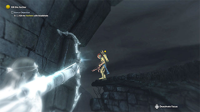 One of the archers - remember to aim at the head! - 6: Shattered Memories | Main missions - Main missions - Middle-earth: Shadow of Mordor Game Guide