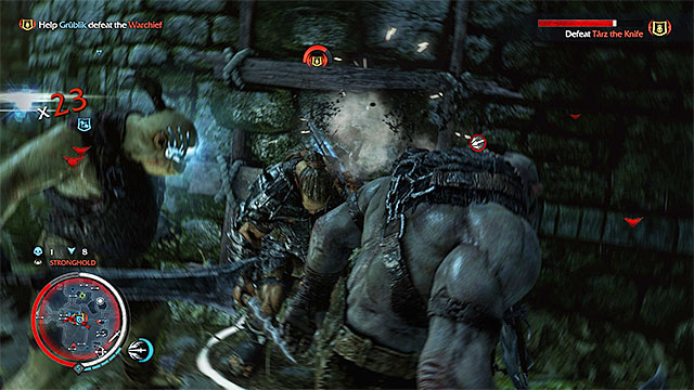 Attack Tarz, according to his weaknesses - 16: The Power of the Wraith | Main missions - Main missions - Middle-earth: Shadow of Mordor Game Guide