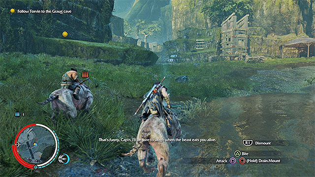 Reach the Graugs cave with Torvin - 17: The Great White Graug | Main missions - Main missions - Middle-earth: Shadow of Mordor Game Guide