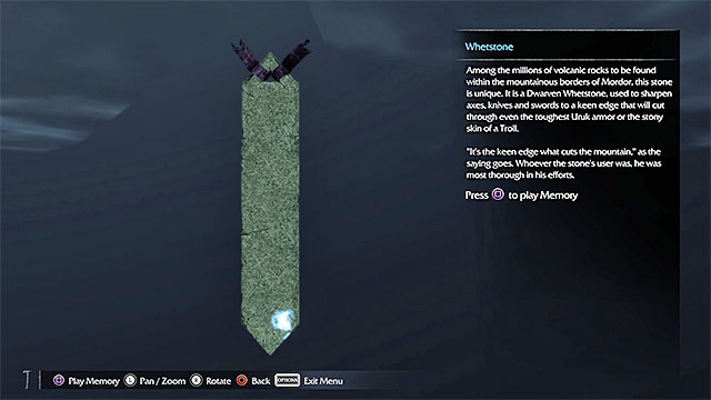 This artifact is on the ground, under a big bridge towards the fort - List of artifacts: Nurn | Collectibles - Artifacts - Artifacts - Middle-earth: Shadow of Mordor Game Guide