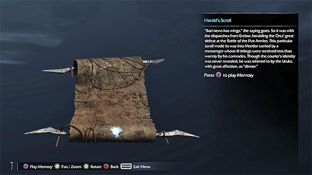 This artifact is inside one of the big tents at the orc stronghold and you need to watch out for the monsters in this area - List of artifacts: Nurn | Collectibles - Artifacts - Artifacts - Middle-earth: Shadow of Mordor Game Guide