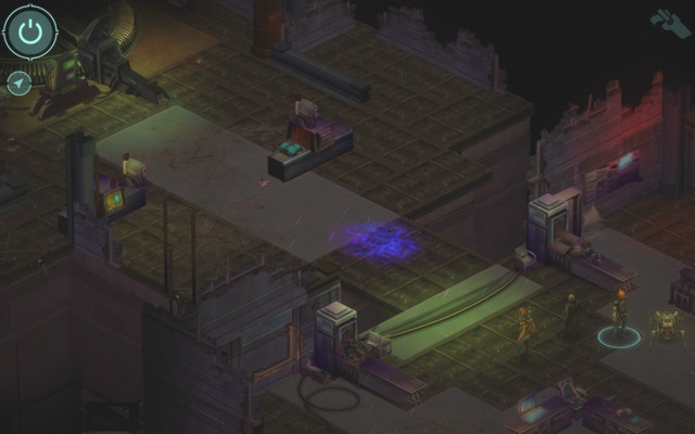 The blue portal to another world - The Fortune Engine - main mission - Kowloon Walled City M12 - Shadowrun: Hong Kong - Game Guide and Walkthrough