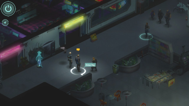 Elder Ng in the shopping mall - Outsider - main mission - Whampoa Garden M6 - Shadowrun: Hong Kong - Game Guide and Walkthrough