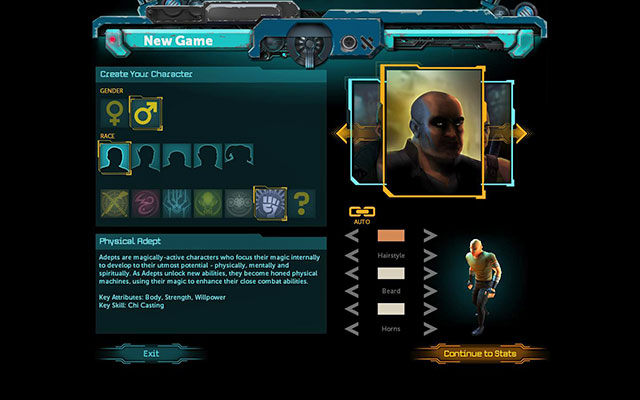 Description: Physical Adepts are magical warriors who use inner energy to enhance their attacks as well as defense - Archetypes - Character - Shadowrun Returns - Game Guide and Walkthrough