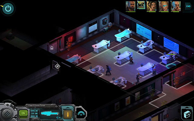 Fight in offices - Telestrian Industries - Walkthrough - Shadowrun Returns - Game Guide and Walkthrough