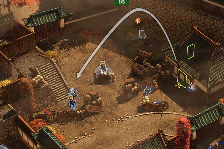 You will receive unexpected support - Mission 1 - Osaka Castle | Walkthrough - Campaign - Shadow Tactics: Blades of the Shogun Game Guide