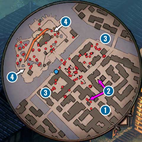 Hayato an Aiko (1) must capture Lord Naborus son, Masaru, alive - Mission 11 - Matsuyama City | Walkthrough - Campaign - Shadow Tactics: Blades of the Shogun Game Guide