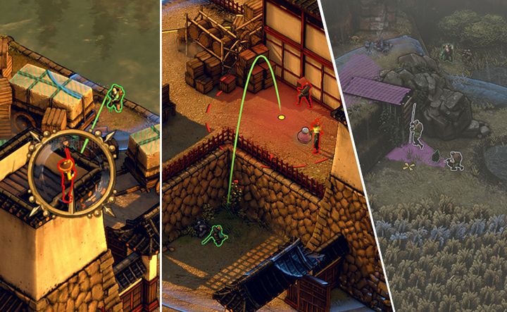 Takuma is a sniper, can throw grenades, and has a tamed tanuki who can distract enemies. - Characters and skills - Advice and gameplay description - Shadow Tactics: Blades of the Shogun Game Guide