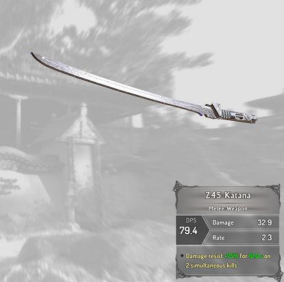 Z45 Katana - Weapons and equipment (1) - Character development - Shadow Warrior 2 Game Guide