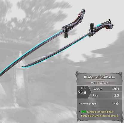 Bladez of Zaibatsu - Weapons and equipment (1) - Character development - Shadow Warrior 2 Game Guide