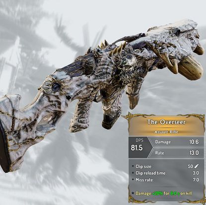 The Overseer - Weapons and equipment (1) - Character development - Shadow Warrior 2 Game Guide