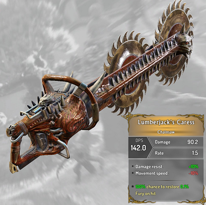 Lumberjacks Caress - Weapos and equipment (2) - Character development - Shadow Warrior 2 Game Guide