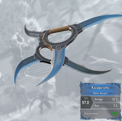 Kazaguruma - Weapos and equipment (2) - Character development - Shadow Warrior 2 Game Guide