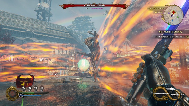 There is nothing quite like a revolving door - Big Trouble in Calamity | Main missions - Main missions - Shadow Warrior 2 Game Guide