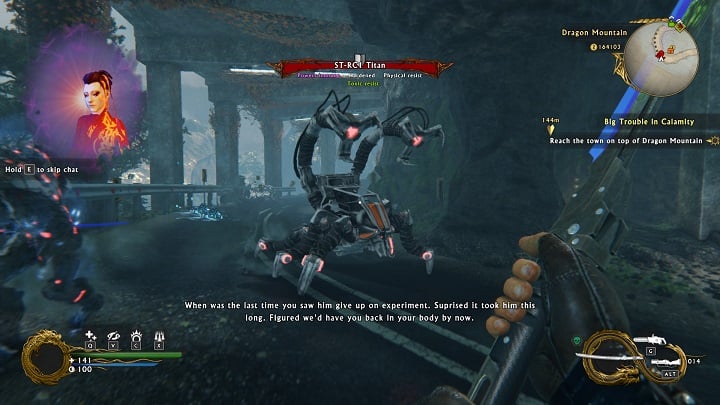 There will not be a lot of room during combat - Big Trouble in Calamity | Main missions - Main missions - Shadow Warrior 2 Game Guide