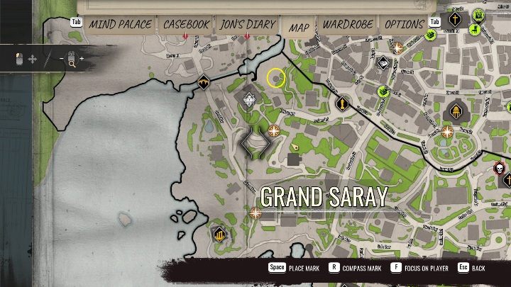 Region North-west of Grand Saray - Sherlock Holmes Chapter One: Treasures - list of all - Secrets & Collectibles - Sherlock Holmes Chapter One Guide