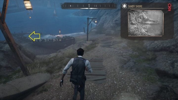 6 - Sherlock Holmes Chapter One: Treasure Island, Stage 1 - walkthrough, solution - Cordon Tales - Sherlock Holmes Chapter One Guide