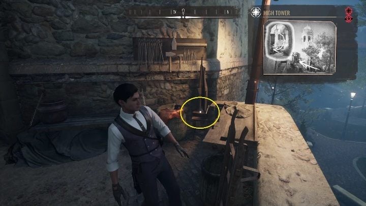 Exact location: This one is easy - Sherlock Holmes Chapter One: Treasure Island, Stage 1 - walkthrough, solution - Cordon Tales - Sherlock Holmes Chapter One Guide