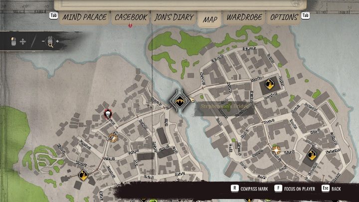 Region Silverton / Miner's End - Sherlock Holmes Chapter One: Treasure Island, Stage 3 - walkthrough, solution - Cordon Tales - Sherlock Holmes Chapter One Guide