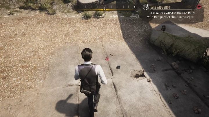 The next thing to do is to examine the area marked with 2 - Sherlock Holmes Chapter One Other Cases - Blindsided - walkthrough, solution - Other matters - Sherlock Holmes Chapter One Guide