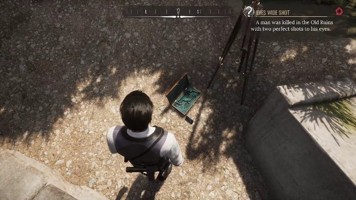 3 marks the empty gun box - Sherlock Holmes Chapter One Other Cases - Blindsided - walkthrough, solution - Other matters - Sherlock Holmes Chapter One Guide