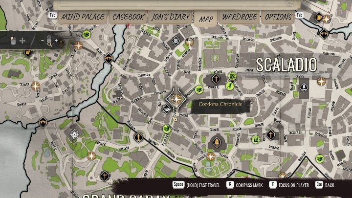 6 - Sherlock Holmes Chapter One Other Cases - Blindsided - walkthrough, solution - Other matters - Sherlock Holmes Chapter One Guide