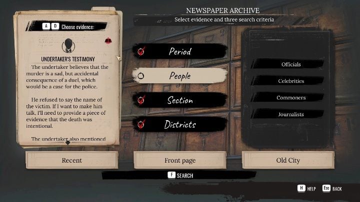 After visiting the archives, go back to Cordona Chronicle building - Sherlock Holmes Chapter One Other Cases - Blindsided - walkthrough, solution - Other matters - Sherlock Holmes Chapter One Guide