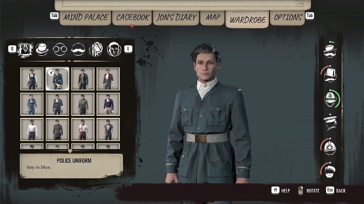 You'll need a police officer outfit before venturing to the victim's house - Sherlock Holmes Chapter One Other Cases - Blindsided - walkthrough, solution - Other matters - Sherlock Holmes Chapter One Guide