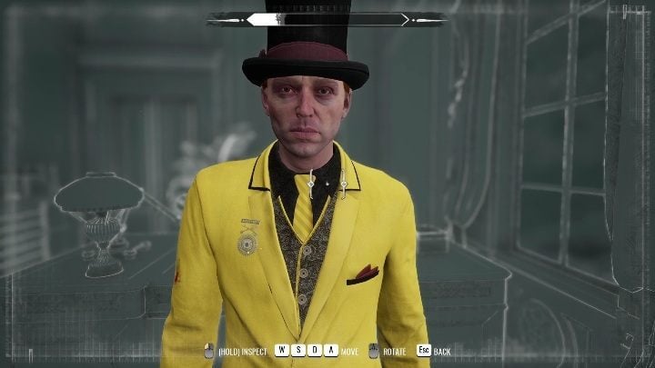 After a short conversation, you need to take a closer look at the man - Sherlock Holmes Chapter One Other Cases - Blindsided - walkthrough, solution - Other matters - Sherlock Holmes Chapter One Guide