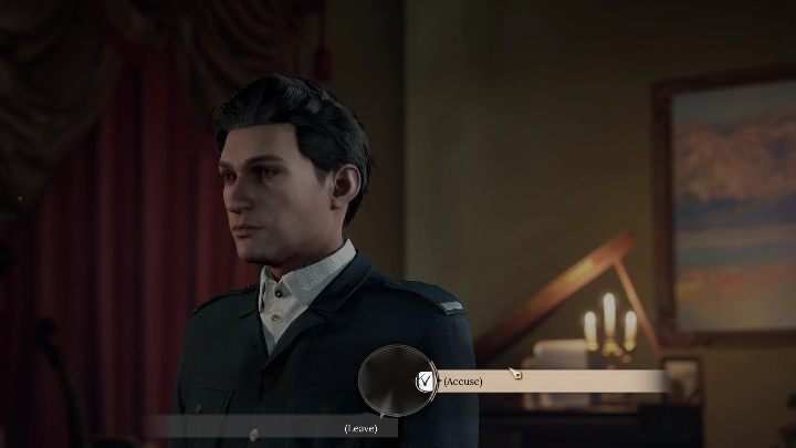 After gathering all the evidence and information, it's time to pass the sentence - Sherlock Holmes Chapter One Other Cases - Blindsided - walkthrough, solution - Other matters - Sherlock Holmes Chapter One Guide